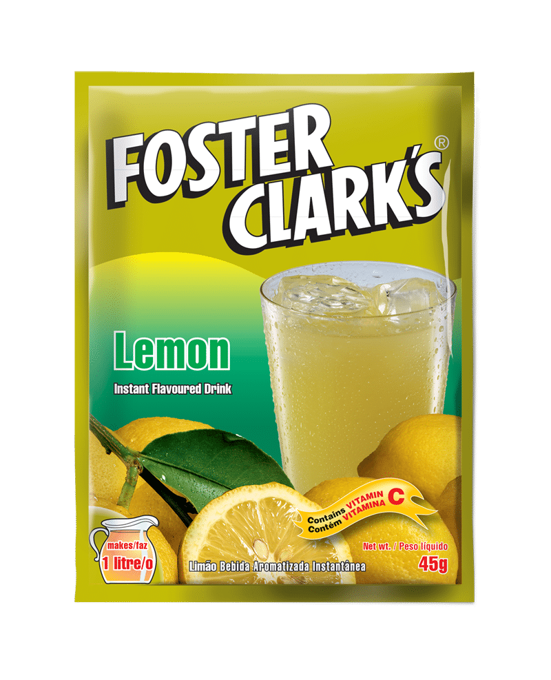 Lemon Flavoured Powder Drink Foster Clark Products Ltd