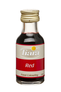red food colouring