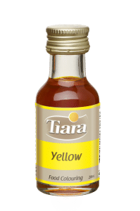 yellow food colouring